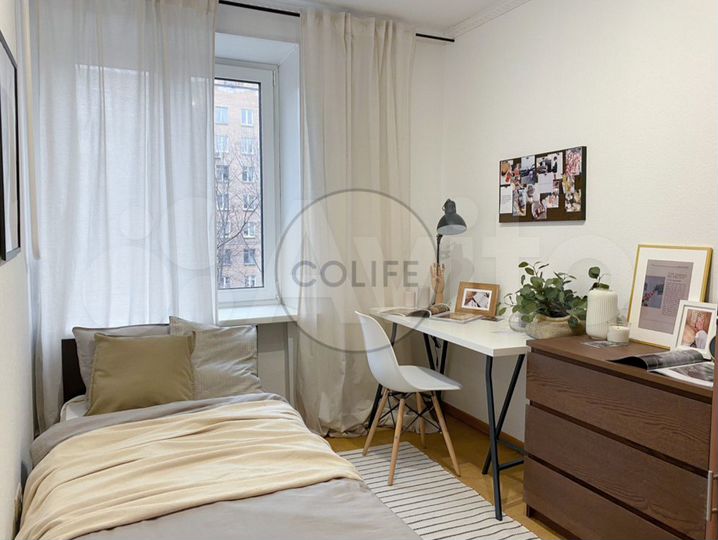 Комната 12 м² в 3-к., 5/9 эт.