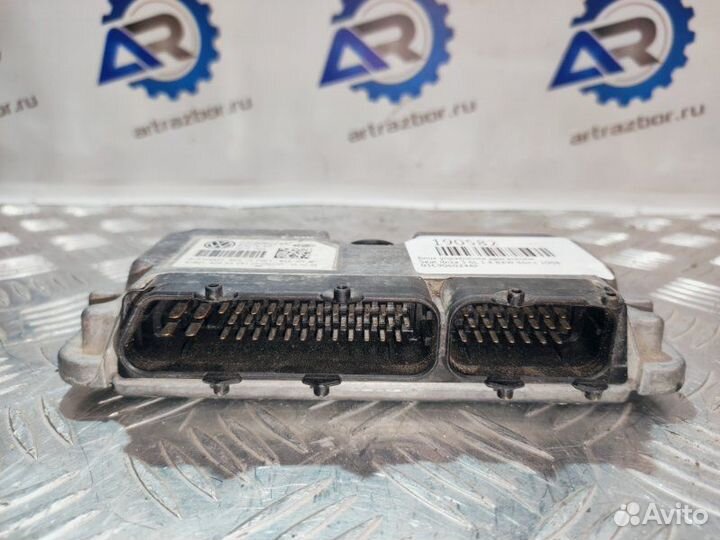 Блок управления двигателем Seat Ibiza 3 6L 1.4 BXW