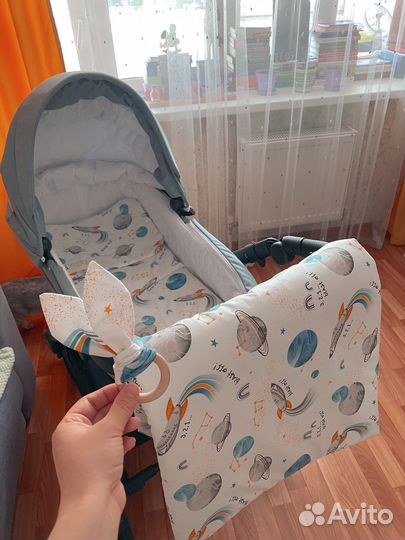 Новое постельное белье в коляску