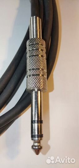 Кабель Bespeco jack 3.5 stereo-jack 6,3 stereo 3 м