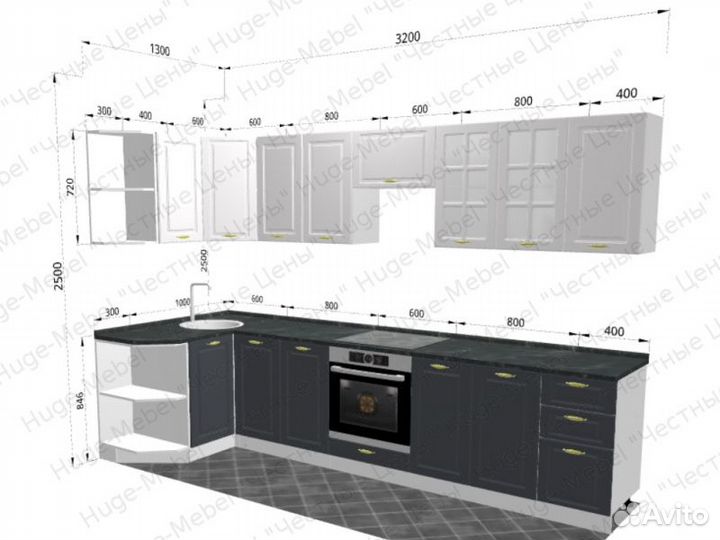 Кухня. Новый кухонный гарнитур