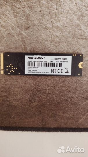 Ssd m2 256gb Hikvision e3000