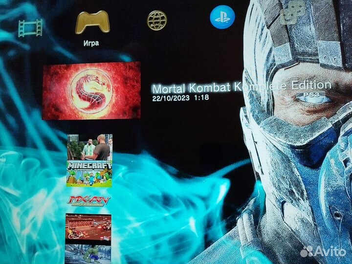 Sony PS3 Super Slim 500Gb Прошитая