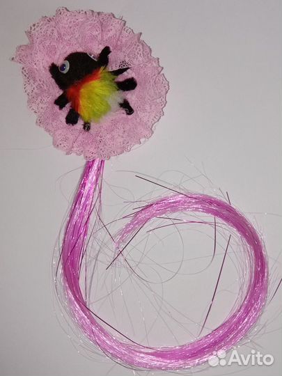 Яркие бантики на резинке