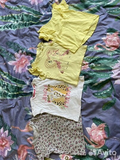 Пакет вещей на девочку 86-92 рост