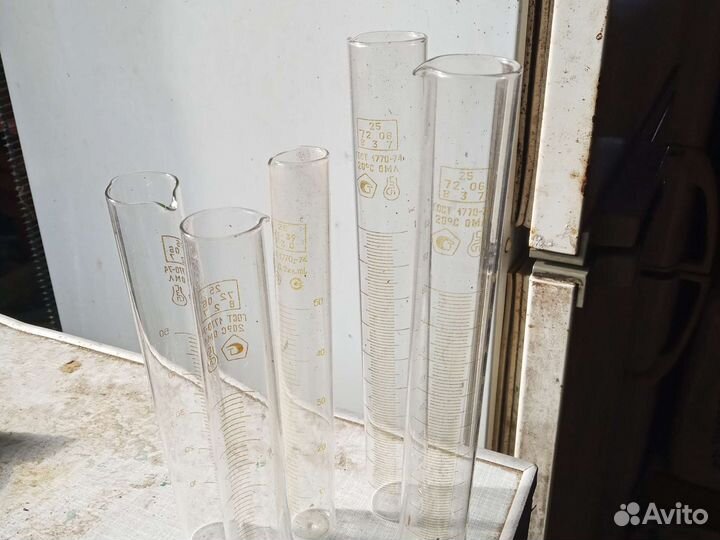 Ариометры разные, набор советского лаборанта