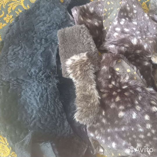 Куски,лоскуты меха для творчества времен СССР