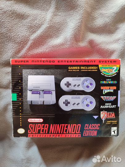 Snes classic mini usa оригинал