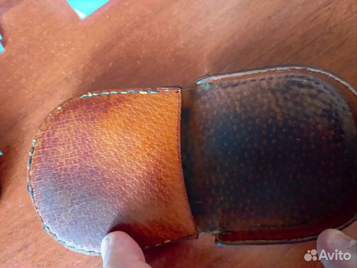 Компас СССР, в кожаном футляре