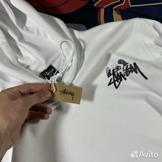 Худи Stussy оверсайз