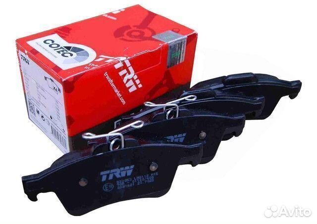 Колодки тормозные дисковые перед прав