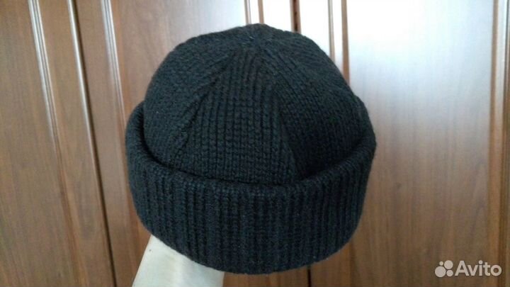 Шапка толстая вязаная