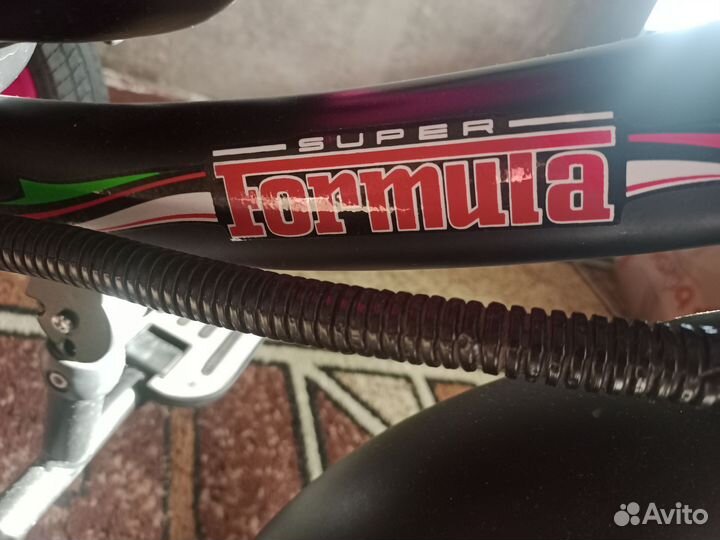 Велосипед трёхколёсный для девочки Super Rormula