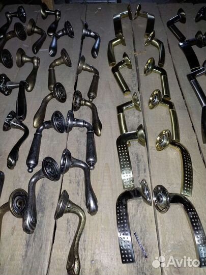 Дверные ручки Renz хром латунь с витрины - 6о