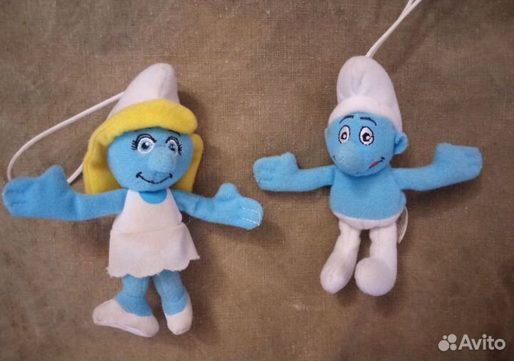 Смурфики из макдональдса McDonald's