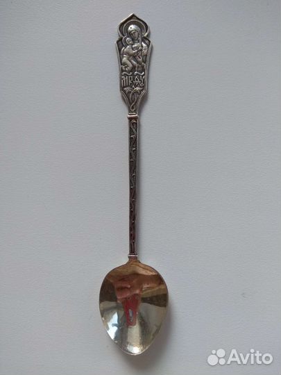 Серебро: салатная ложка, чайная, детская