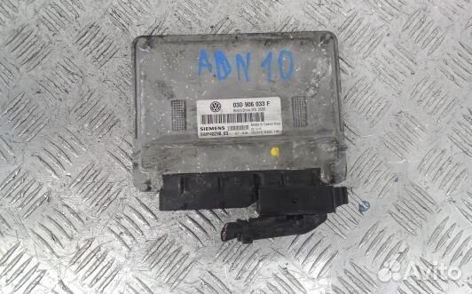 Блок управления двигателем volkswagen polo 4 (9N)