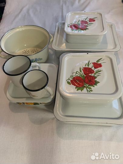 СССР Эмалированные кружки