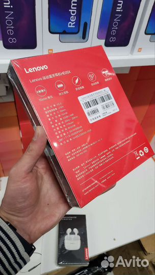 Беспроводные наушники Lenovo HE05X