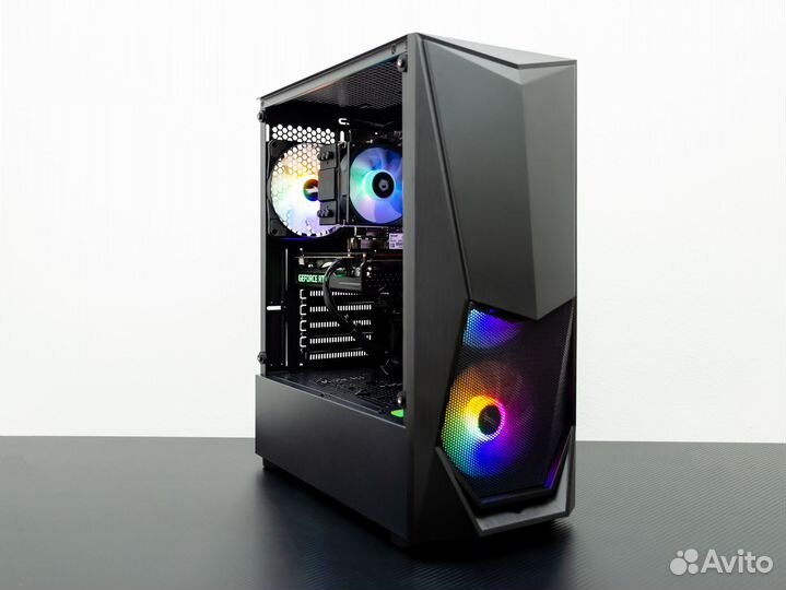Готовый игровой компьютер Ryzen 5 4500 + GTX1660Ti