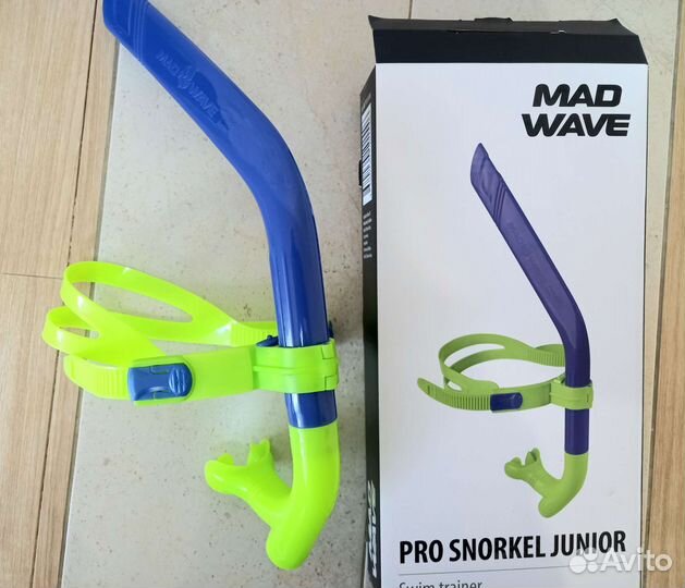 Трубка для плавания mad wave юниор