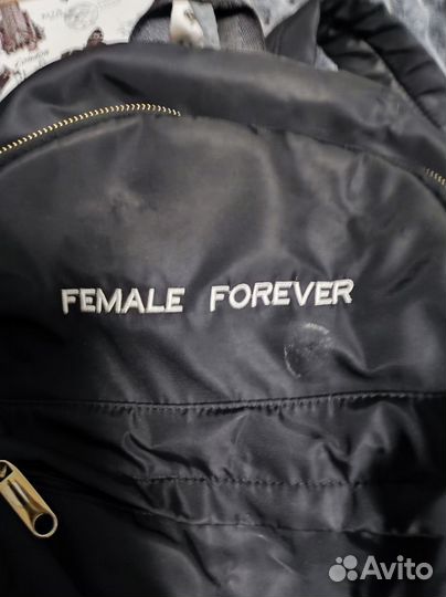 Рюкзак черный female forever