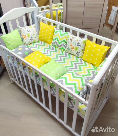 Комплект в кроватку новорождённому