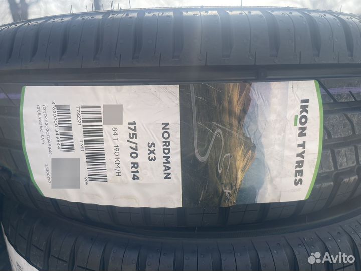 Ikon Tyres Nordman SX3 175/70 R14