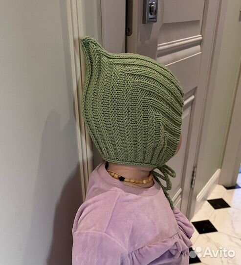 Хлопковая шапочка Эльф.новая