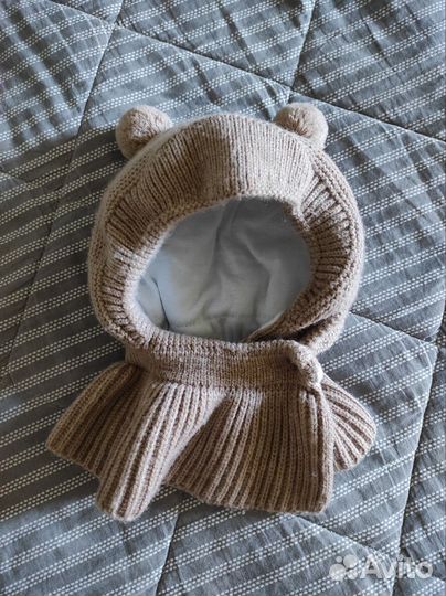 Шапка шлем зимний