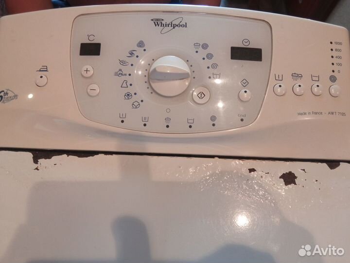 Стиральная машина whirpool awt 7125 на запчасти