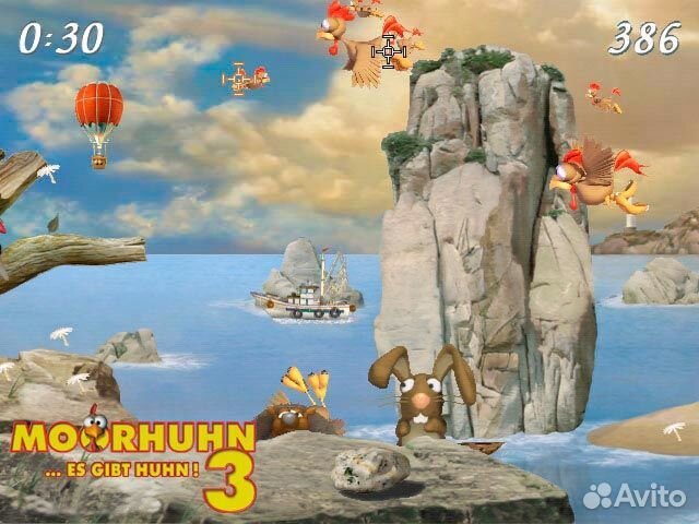 Moorhuhn 3, б/у, английский (PS One)