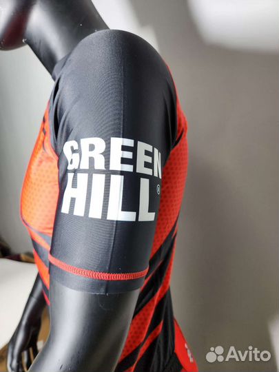 Рашгард и шорты green hill immaf оригинал