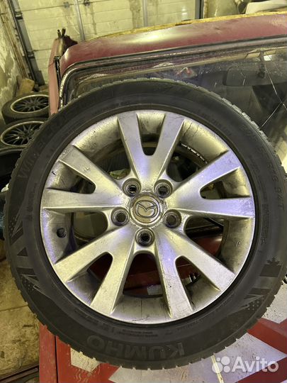 Диски литые с резиной r16 Mazda