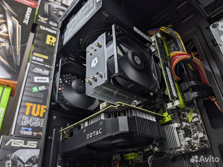 Игровой пк Intel 8 ядер + GTX1050 2GB + 32GB