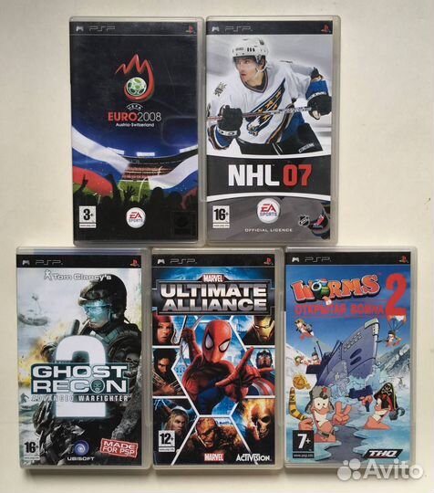 Лицензионные Диски для PlayStation Portable PSP