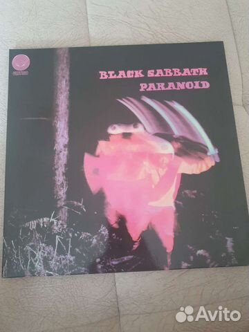 Black Sabbath - Paranoid виниловая пластинка