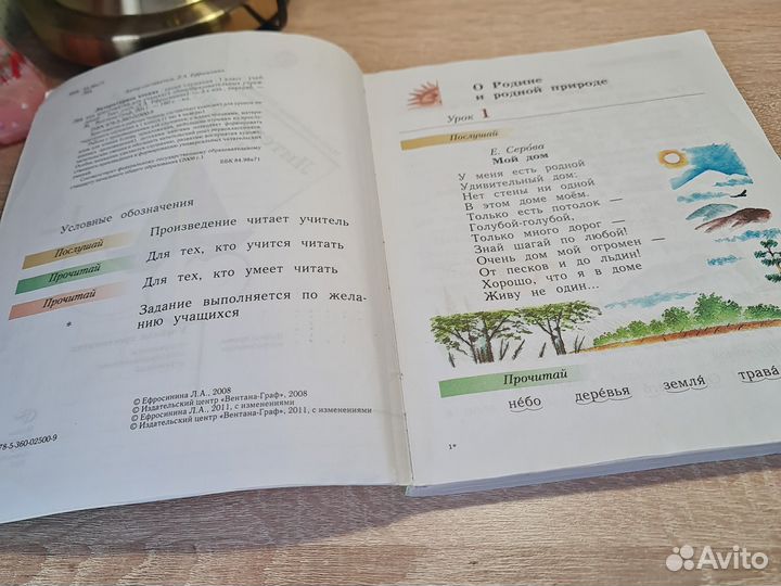 Учебник по литературе 1 класс 21 век