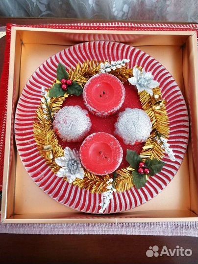 Подарочный набор со свечами