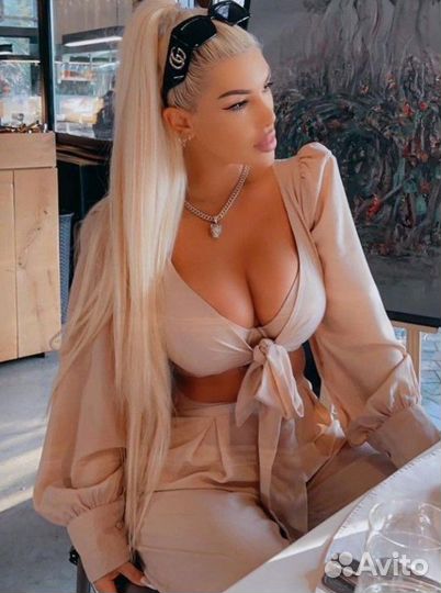 Хвост на резинке, накладной хвост, шиньон