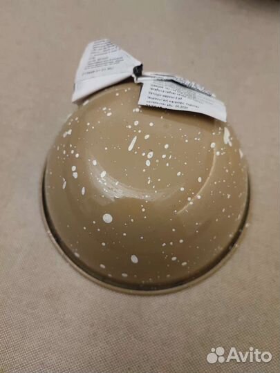 Миска чаша эмалированная hm