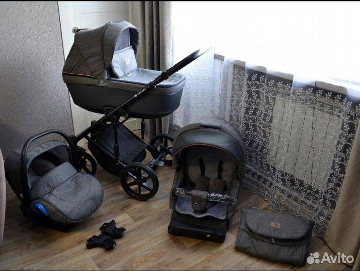 Коляска Adamex Amelia 3 в 1