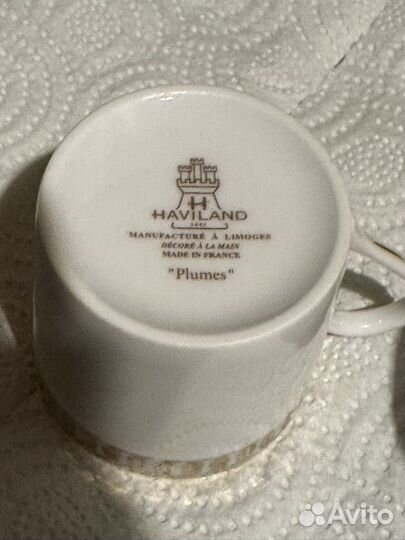 Набор столовой посуды Haviland Plumes