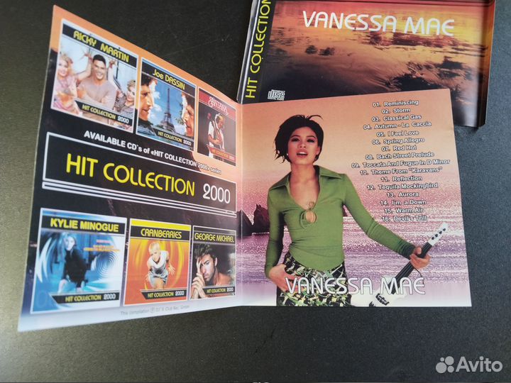 Vanessa Mae - Hit collection 2000 CD полиграфия