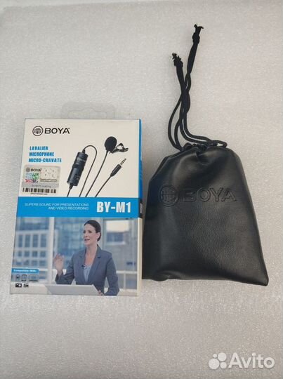 Петличный микрофон boya BY-M1
