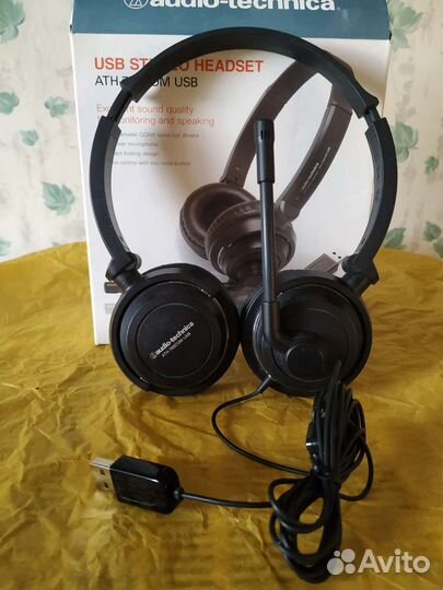 Наушники Audio Technica ATH-750COM USB