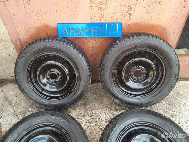 195/65 15 Nokian Nordman 7 Диски рено