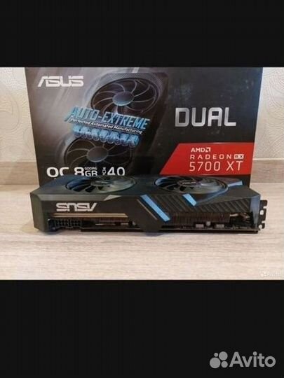 Видеокарта asus amd radeon rx 5700tx 8 gb