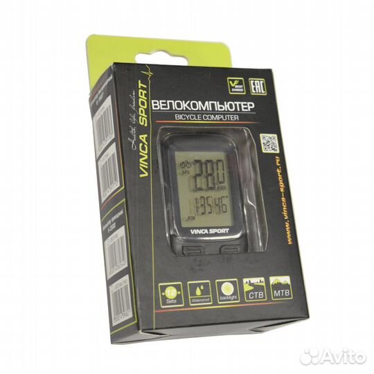 Велокомпьютер спидометр, 12 функций. вело ремонт