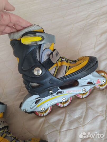 Роликовые коньки детские раздвижные